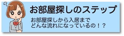 お部屋探しのステップはこちらから